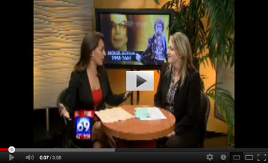 Sara Neumann discusses Michael Jackson Custody issues on Fox 6 News July 2009
